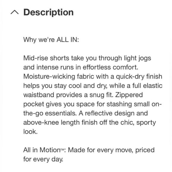 NWT [all in motion] mid rise hilighter yellow run short 3” - Picture 3 of 9